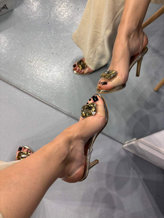 VOGUE BRONZ SANDALS