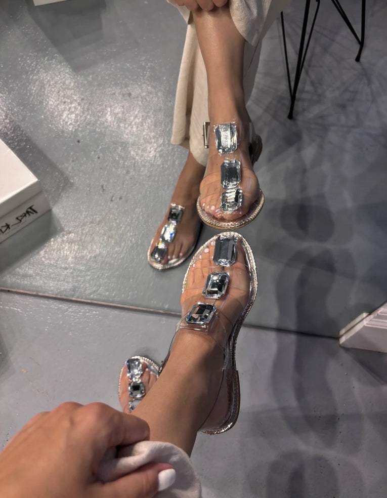 LINDOR TRANSPARENT SANDALS