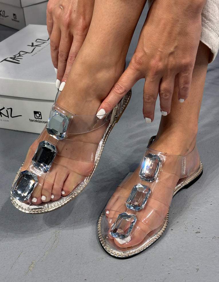 LINDOR TRANSPARENT SANDALS