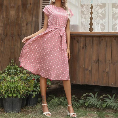 Polka Dot Lace Dress