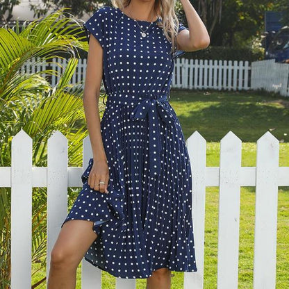 Polka Dot Lace Dress