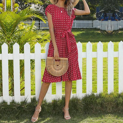 Polka Dot Lace Dress