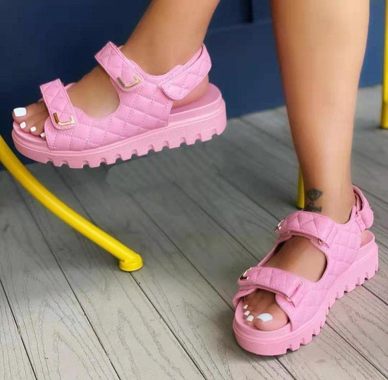 Casual fashion velcro sandals